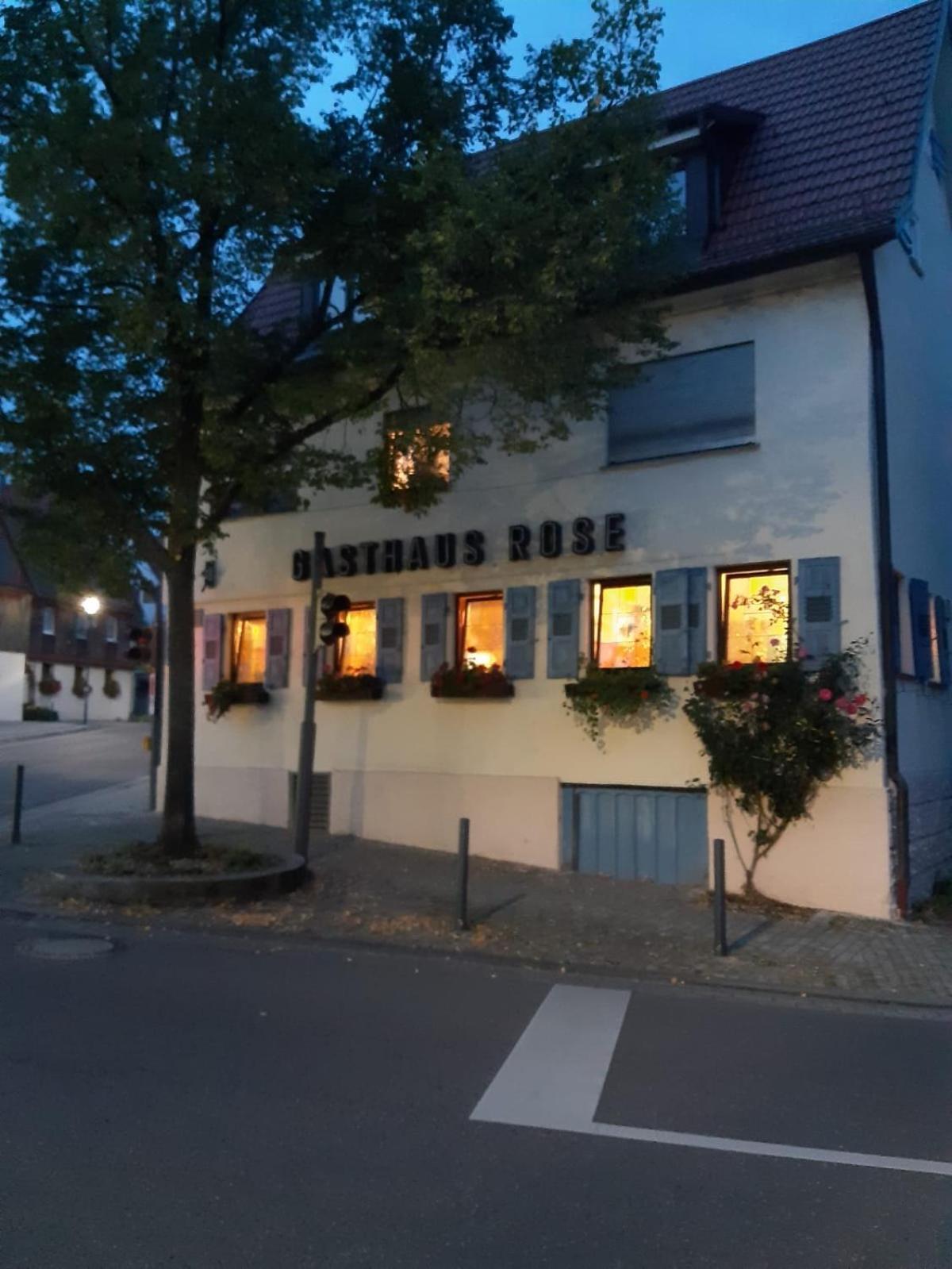Landgasthof Rose Hotel Ditzingen Exterior foto