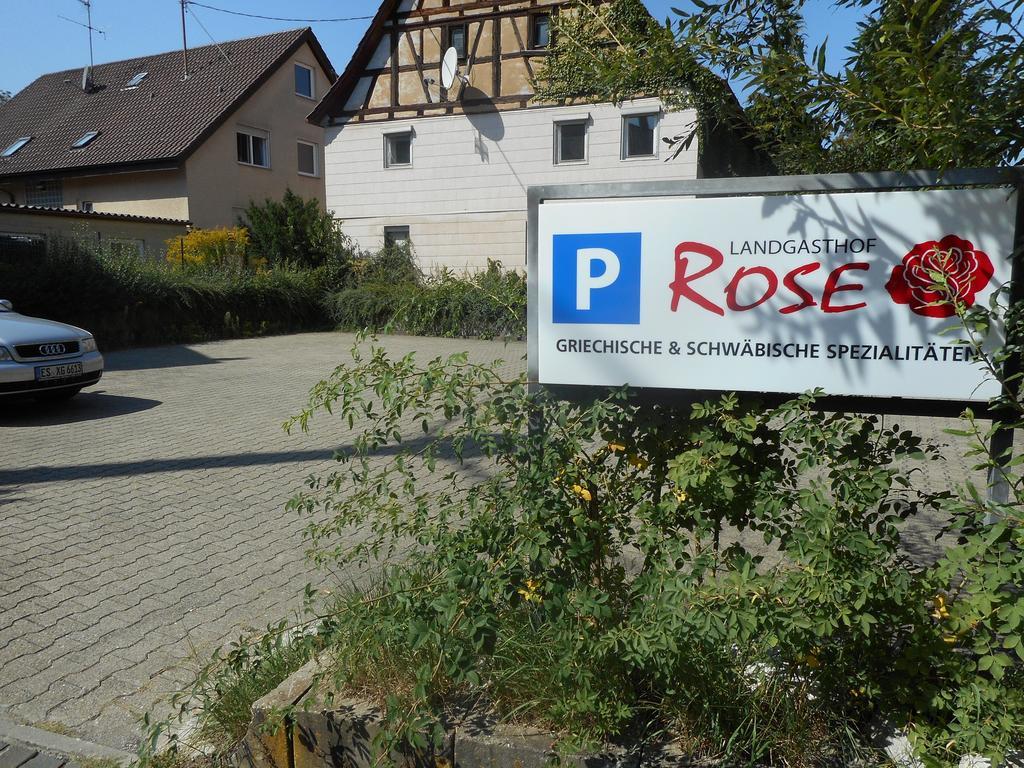 Landgasthof Rose Hotel Ditzingen Exterior foto